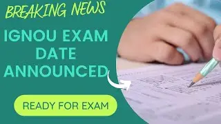 ignou exam date announcement 2022. ignou exam december 2021