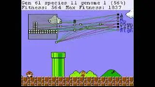 NEAT Algorithm MarIO SethBling