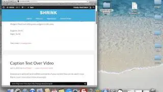 Shrink Title On Scroll in Genesis