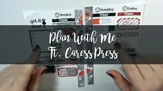 Plan With Me // Sew Much Crafting Inserts // Ft. Caress Press