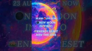 Black Moon in Virgo New Moon Energy Reset 432Hz #blackmoon #newmoon #432hz #shorts