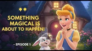 Cinderella Episode 1  The Magical Beginning of Her Adventure! ✨🐰 | Kids bedtime story