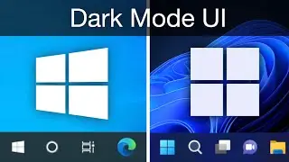 Windows 10 против 11 22H2: темный режим интерфейса!