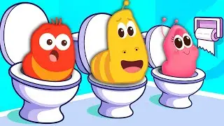 Larva Needs to Go Potty! | Potty Training Song | Larva Nursery Rhyme for kids