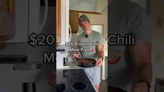 20$ Protein Chili Meal Prep🌶️#диета #рецепт #похудение #похудение #приготовлениеблюда #белок #мыш...