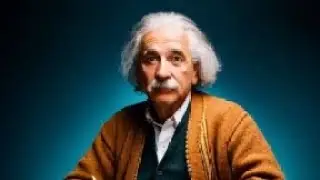 Albert Einstein as   a tech youtuber