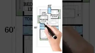 #40x60 #architecture #houseplan #interiordesign #2bhk #minivlog #elevation #3bhk #brickdesign