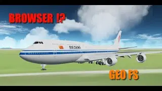 This flight sim is on a browser!! - GeoFS