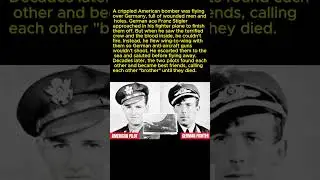 The German Pilot Who Saved His Enemy On The WW2 #shorts #ww2