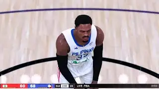 NBA 2K25 FIBA Asia Cup Simulation | Gilas Pilipinas vs Lebanon Full Gameplay