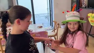 Mia oslava 9 narozeniny s kamarády