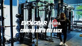 EVOLGEAR｜COUNTER ALL IN ONE RACK｜IRIS KYLE