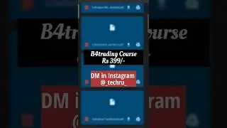 B4trading Course for free Tamil