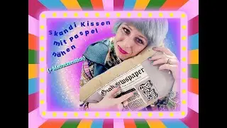 Tutorial - Skandi Kissen 30 x 50 cm mit Paspel + Matratzenstich