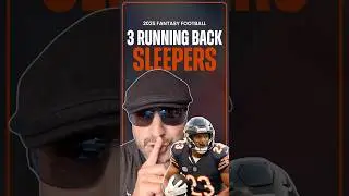 Target These 3 Running Back SLEEPERS in 2025 Fantasy Football Drafts! #shorts