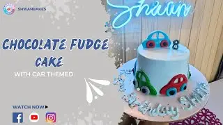 Chocolate Fudge cake | Chocolate cake recipe | Ganache cake | Fresh cake