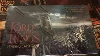 Lord of the Rings TCG Realms of the Elf Lords Booster Box Opening