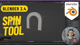Blender Dersleri - Spin Tool #blender #blenderdersleri #modelleme
