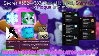 Secret #332-#387: Shiny Holy Bell, Shiny OG BGS Plaque and more | Roblox BGS Infinity