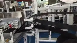 automatic disposable 3 layers medical face mask making machine