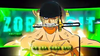 Zoro edit x Na Era Amor 🗿🔥 l Alight motion edit (+preset)
