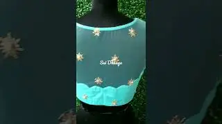Transparent net blouse/Designer blouse#viralshort #trendingshorts #transparent blouse #viralvideo