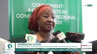 Gender Ministry Secures Legislative Instrument to Operationalize Affirmative Action Act