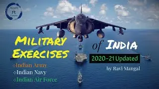 Military Exercises of India 2020-2021 | Latest Military Exercises of India with Memory Techniques