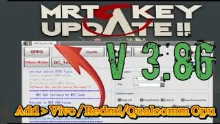 Mrt 3.86 New Update Redmi Mi Acount Relock Fix / Add Redmi Vivo Qualcomm Cpu Unlock