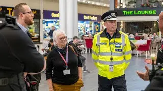 Commissioner and Chief Constable discuss crime reduction on visit to Weston Favell