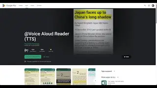 Voice Aloud Reader  - a biased rave review/overview of a superb bit of TTS software.