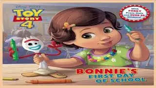 Bonnie's First Day of School Read Aloud Book | Toy Story 4
