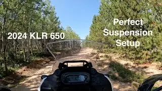 2024 KLR 650 - Perfect Ride Suspension Setup