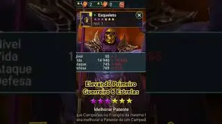 Acendendo Patente primeiro guerreiro 6 estrelas #raidshadowlegends #games #raidshadowlegendspc #raid