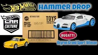Hot Wheels - Hammer Drop Car Culture Unboxing - Bugatti Veyron Vitesse! #fyp #unboxing #hotwheels