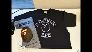 BAPE New York SOHO Tee Unboxing!