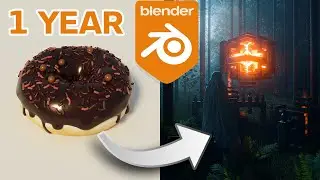 How I got a job as a 3D artist after one year of Blender