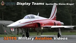 Military Display Teams at Spotterday Kleine Brogel (EBBL)