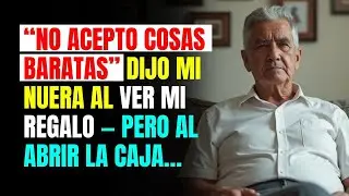 &ldquo;NO ACEPTO COSAS BARATAS&rdquo; dijo mi NUERA al VER mi REGALO &mdash; pero al ABRIR la CAJA&hellip;