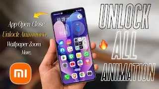UNLOCK ALL Animation In Any Xaiomi, Redmi & Poco Phone's ✅ 100% Working Trick 2026 Hyperos Animation