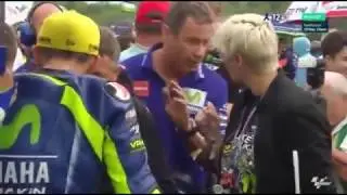 Rossi Quarrel with Women in Brno