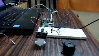 Raspberry Pi interface with pir sensor with buzzer 100% working