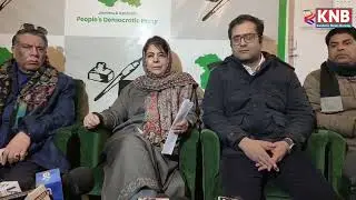 Calling Journalists to Police Station is Totally intolerable Says Mehbooba Mufti