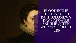 Blood in the Streets: The St  Bartholomew&rsquo;s Day Massacre and the Queen Who Watched It Burn