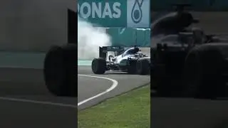 When Lewis Hamilton's Engine Blew Up 😮