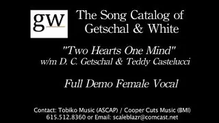 Two Hearts One Mind female demo 1 lyric video