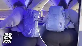 Plus-size influencer rips plane seat policies after demanding other flyers pay for extra seat