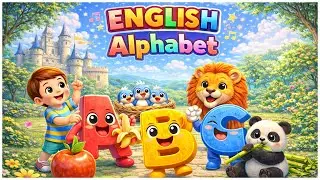 ABC English Alphabet | 🎵ABC song for kids🎈🎉
