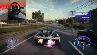 NFS HEAT - Steering Wheel Update...PS4 IS ACTUALLY Great?? (Thrustmaster T300 RS)
