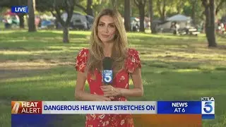 Scorching heat wave continues across Southern California